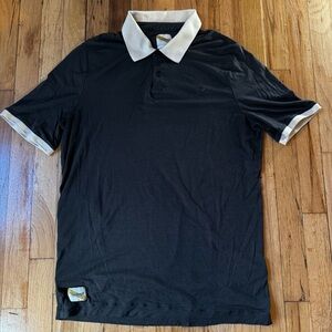 Tracksmith Transit Polo - Dark Grey